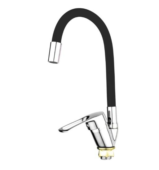 Змішувач для кухні Mixxus FANY 011 (Nut) Refl.Black (MI6287)