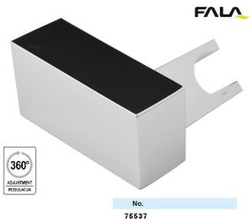 Тримач душових розприскувачів настінний Польща обертовий ABS хром FALA-75537