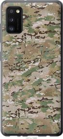 Чехол на Samsung Galaxy A41 A415F Камуфляж v5 из пластика FCh_014339