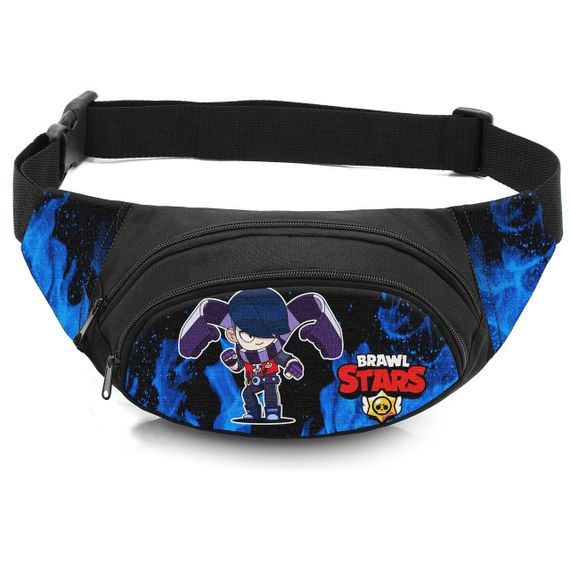 Сумка-бананка дитяча з принтом Бравл старс Вікі поясна сумка для хлопчика (4478)