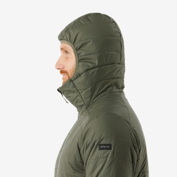 Пуховик чоловічий MT100 - 5°C для гірського трекінгу зелений - XS | Зображення 2