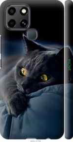 Чохол на Infinix Smart 6 Димчастий кіт "825m-2758-2448"
