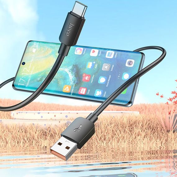 Дата кабель Hoco X96 Hyper USB to Type-C 27W (1m) | Зображення 4