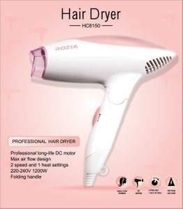 Мощный маленький качественный фен для сушки укладки волос Rozia HC-8150 электрофен | Зображення 5