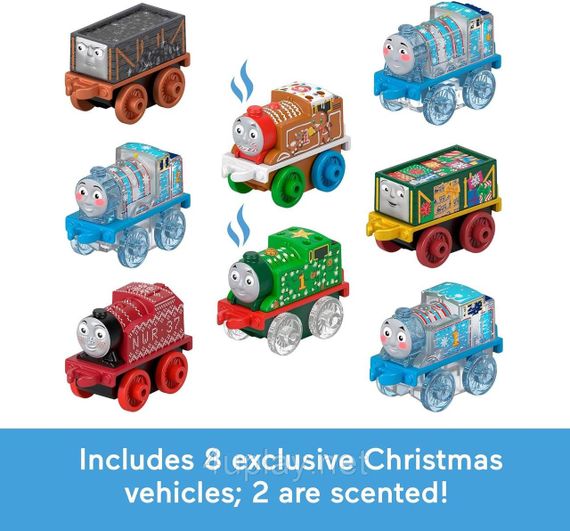 Адвент календарь Паровозик Томас и друзья Fisher-Price Thomas & Friends MINIS Advent Calendar | Зображення 5