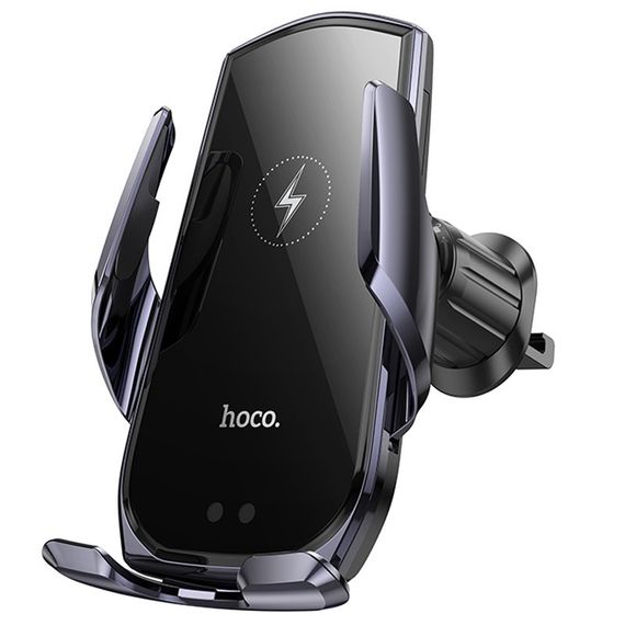 Автодержатель с БЗУ Hoco CA202 Plus Black