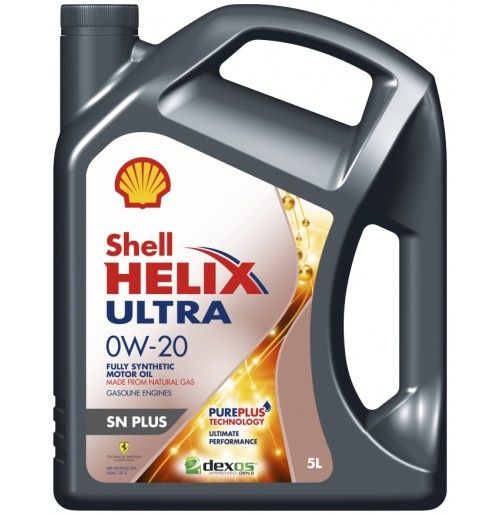 Моторна олива Shell Helix Ultra SP (SN Plus) 0W-20 5л.