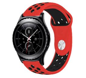 Спортивный ремешок Primo Perfor Sport для часов Samsung Gear S2 Classic SM-R372 / R735 - Red&Black
