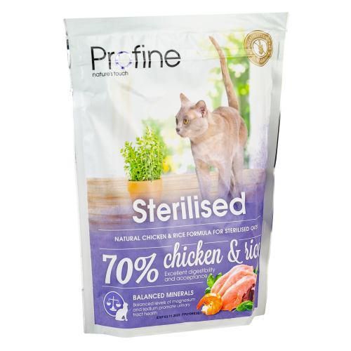 Сухой корм Profine Sterilised для стерилизованных кошек, с курицей и рисом, 300 г | Зображення 4