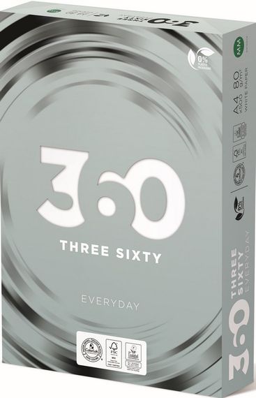 Папір офісний  360 EVERYDAY А 4 80 г/м 2