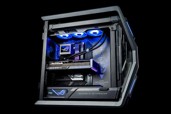 Материнcька плата ASUS  ROG MAXIMUS Z790 HERO BTF s1700 Z790 4xDDR5 M.2 HDMI USB Type-C Wi-Fi BT ATX чорний приховане підключення роз'ємів (90MB1H50-M0EAY0) | Зображення 6