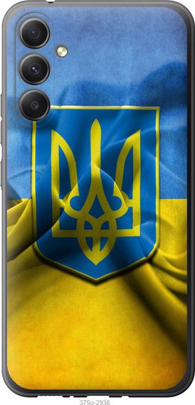 Чехол на Samsung Galaxy A34 A346E Флаг и герб Украины 1 "375u-2936-17620"