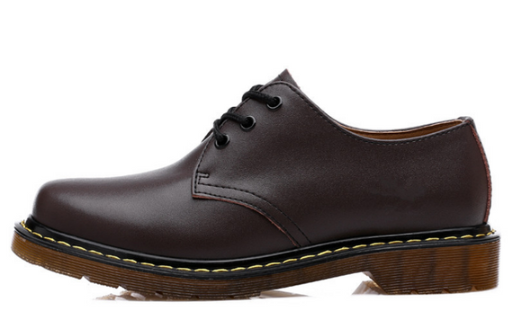 Ботинки полуботинки туфли Dr.Martens 1461 (КОРИЧНЕВЫЕ) Размер 44 45