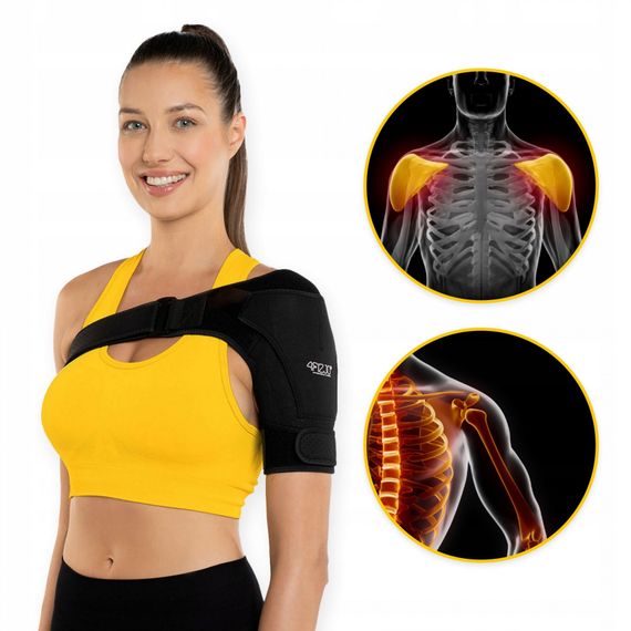 Фіксатор (бандаж) плечового суглоба 4FIZJO універсальний 1 шт 4FJ0480 (P-5907739317520) | Зображення 9