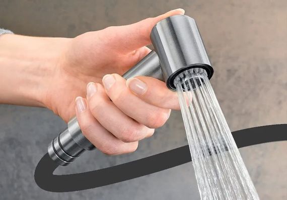 Кухонний змішувач Fabiano FKM 66P Inox 8232.403.0884 | Зображення 2