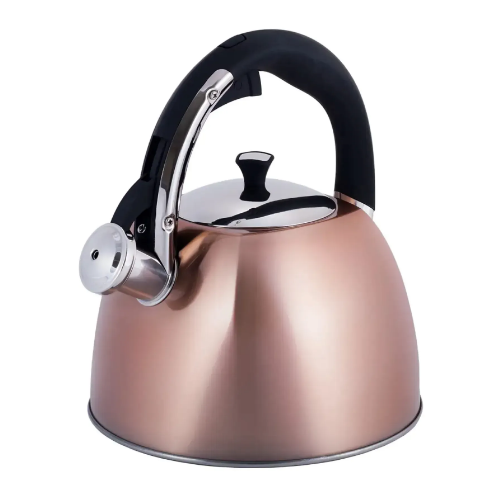 Чайник 3л з нержавіючої сталі зі свистком KAMILLE 0697 | Зображення 6