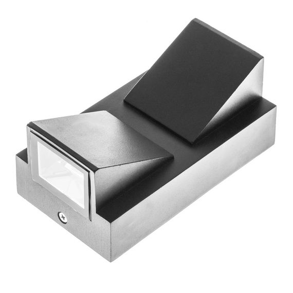 Подсветка LED фасадная IP65 AL-224/2х3W NW COB BK | Зображення 5