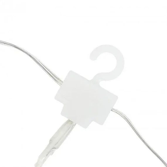 Гирлянда-штора с крючками "Лучи росы" 3*3 м, на батарейке с USB, пультом, золото | Зображення 2