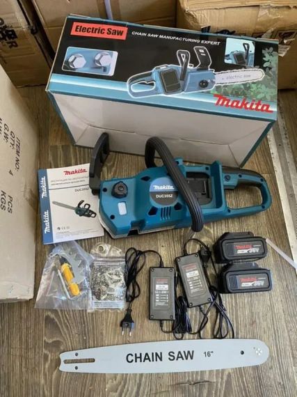 Ланцюгова пила Electric Saw, Бездротова пила для обрізки дерев   знижка | Зображення 2