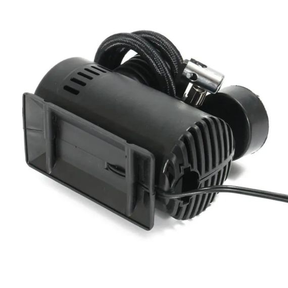 Портативний повітряний насос 12в Air Compressor, Чорний компресор для автомобільних шин   знижка | Зображення 8