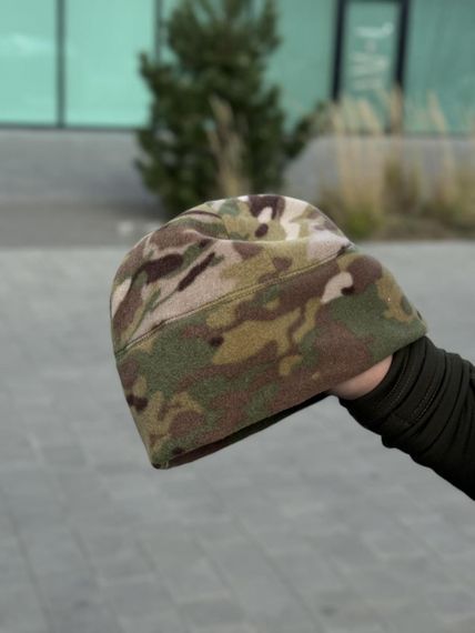 Шапка фліс мультикам Military | Зображення 1
