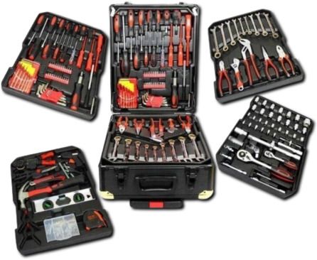 Набір інструментів з 409 предметів, великий професійний комплект, Kassel Tools, XPRO (Kassel Tools 409_4410) | Зображення 1