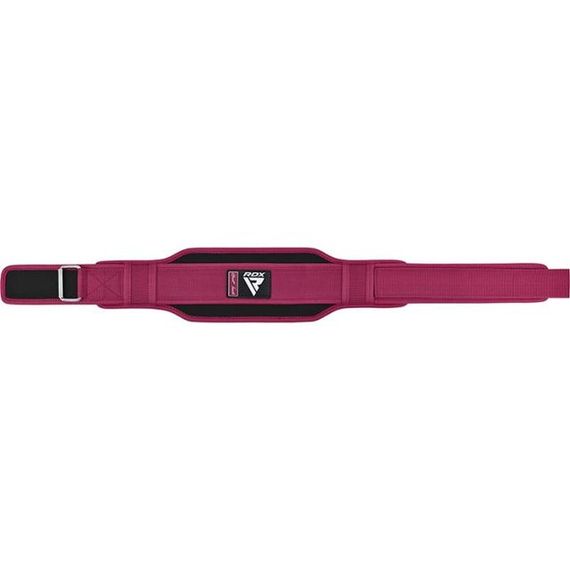Пояс для важкої атлетики RDX RX5 Double Belt неопреновий Pink S | Зображення 1