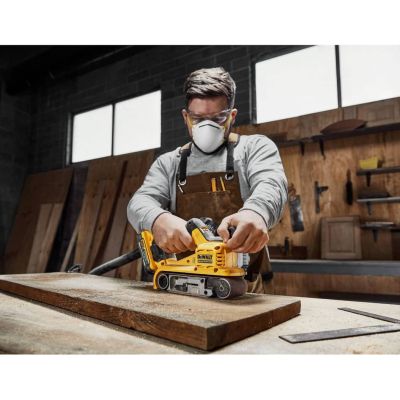 Шлифовальная машина DeWALT XR Li-Ion 18 В, 198-320 м/мин, лента 75х533 мм, TSTAK (без АКБ и ЗУ) (DCW220NT) | Зображення 5