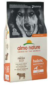 Сухий корм для дорослих собак великих порід Almo Nature (Альмо Натюр) Holistic зі свіжою яловичиною 12 кг