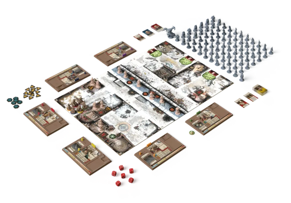 Настільна гра Зомбіцид. Біла смерть (Zombicide: White Death) | Зображення 1