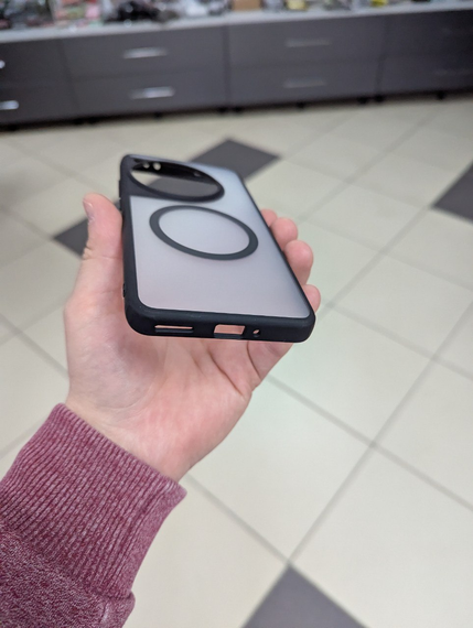 Чохол Wlons Hybrid Magnetic MagSafe матовий протиударний PC+TPU для Oneplus 12 | Зображення 2