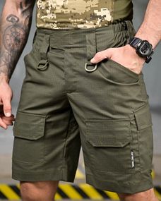 Тактичні шорти PLEZENTVIL G3 олива ПП7745