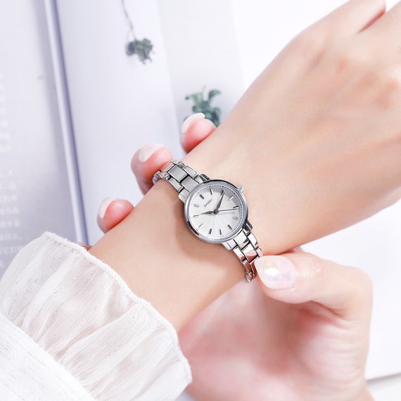 Жіночий годинник Skmei 1410SI Silver | Зображення 2