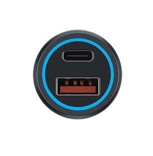 Автомобільний зарядний пристрій XPRO PD-C32 PD20W + QC18W 1USB/1Type-C чорний (MAW-45379) | Зображення 3