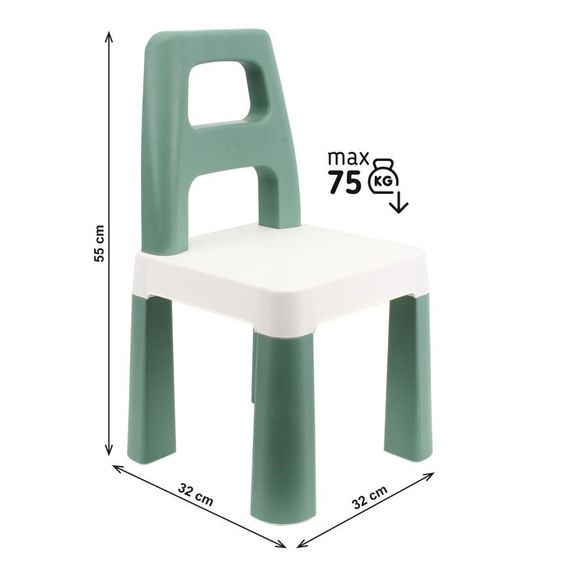Детский стул "Kids Chair" 0181TXK зеленый, до 75 кг | Зображення 3