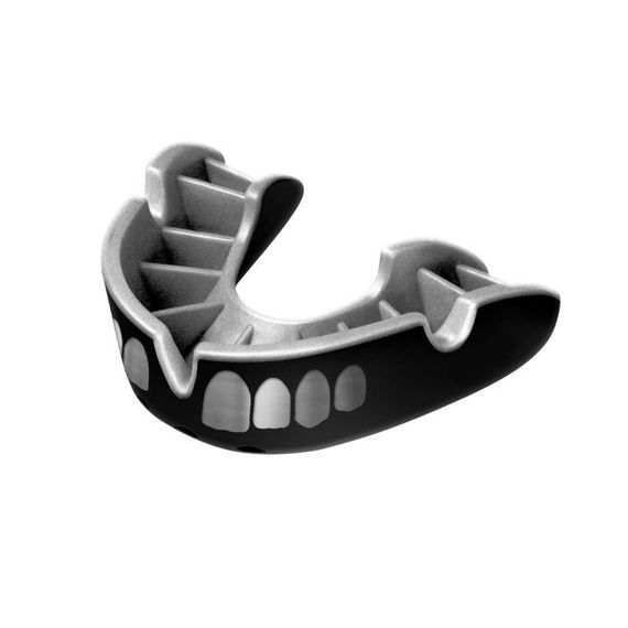 Капа OPRO Silver доросла (вік 11+) Grillz Black/Silver (art.102502013) | Зображення 1