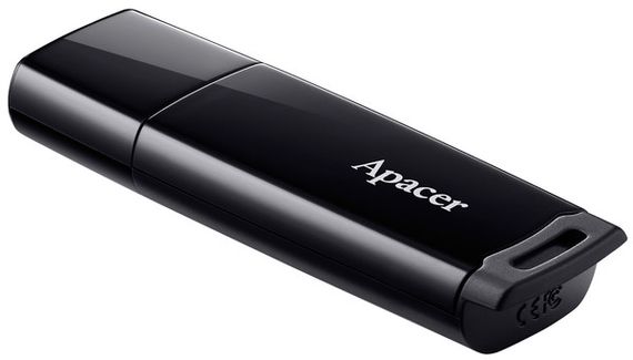 Flash Drive Apacer AH336 64GB (AP64GAH336B-1) Black | Зображення 1