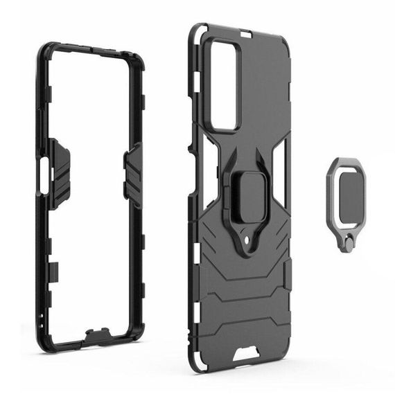 Чохол бампер Primolux Ring Armor для Xiaomi Redmi Note 12 Pro 4G - Black | Зображення 4