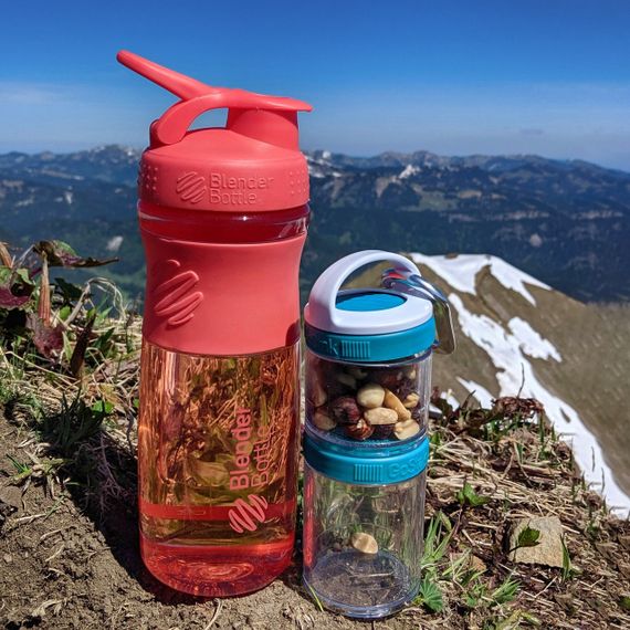 Спортивний шейкер (пляшка) BlenderBottle SportMixer Flip 28oz/820ml Coral | Зображення 8