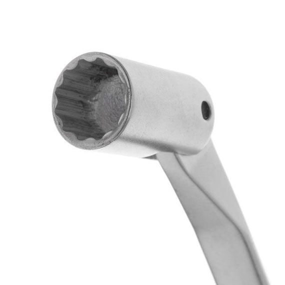 Ключ ріжково-накидний шарнірний 15 мм, Cr-V INTERTOOL XT-1415 | Зображення 2