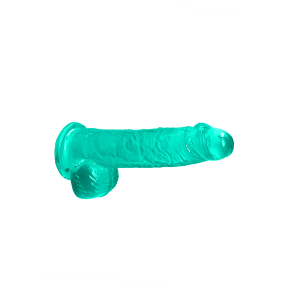Фаллоимитатор - Realrock Dildo 6" Turquoise sexstyle | Зображення 2