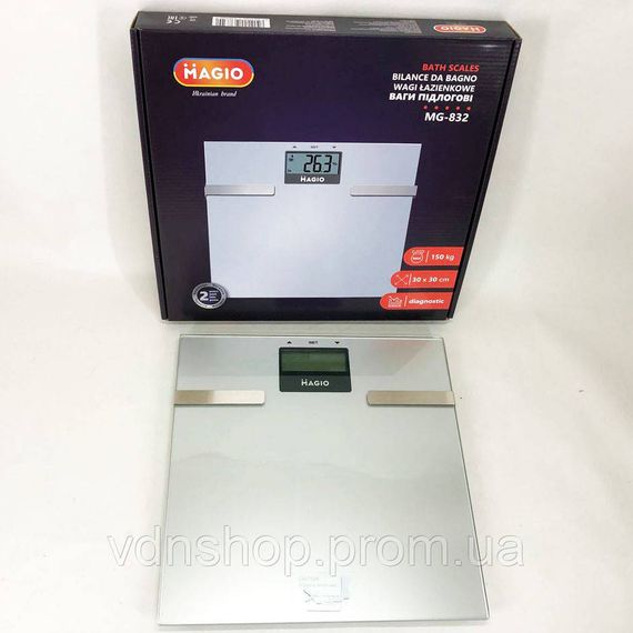 Ваги для контролю загальної ваги MAGIO MG-832 Ваги для вимірювання на підлозі EX-30 | Зображення 8