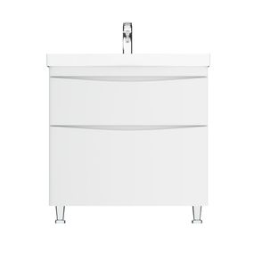 Тумба підлогова AM.PM Like 80 см з умивальником (M80-FSX0802-WC0802-38)