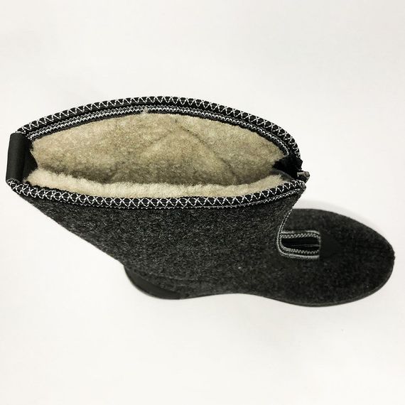 Жіночі чоботи. Розмір 40. Хутряні, високі, утеплені, Бурки повстяні жіночі, Суконні зимові бурки | Зображення 7