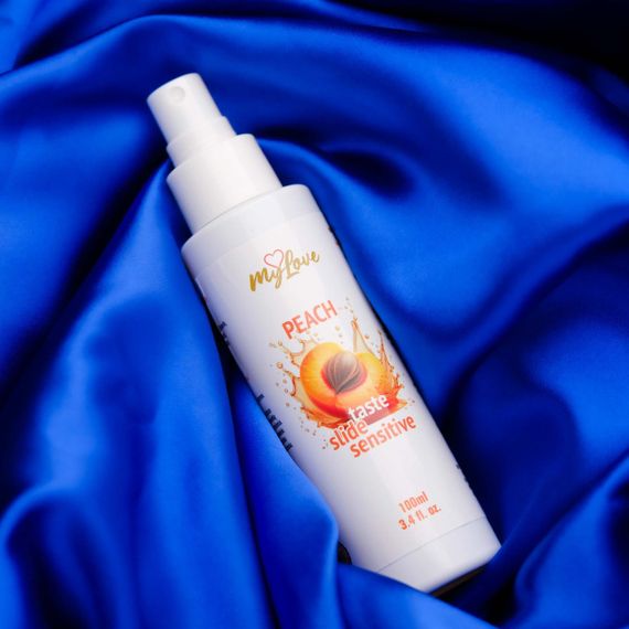 Інтимний гель-лубрикант - MyLove Taste Slide Sensitive Peach, 100 мл Sex Aura | Зображення 5