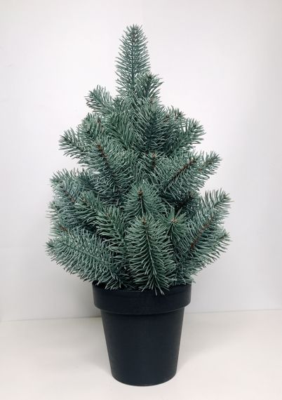 Ялинка лита Premium у горщику 50 см блакитна | Зображення 1