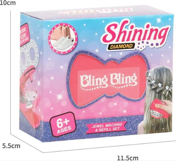 Стайлер для прикрашання стразами Набір юного стиліста Shinning Diamond Bling Bling | Зображення 6