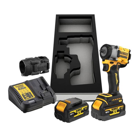 Гайковерт ударный аккумуляторный бесщёточный 610Нм DeWALT DCF923P2G