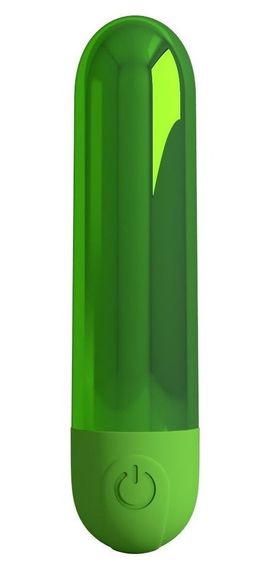 Віброкулька Pretty Love Kiwi зелена, 8 х 1.8 см | Зображення 1