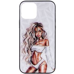 TPU+PC чехол Prisma Ladies для Apple iPhone 13 Pro (6.1") White